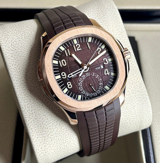 Pate Philippe Aquanaut Chronograph Brown with Gold AAA+