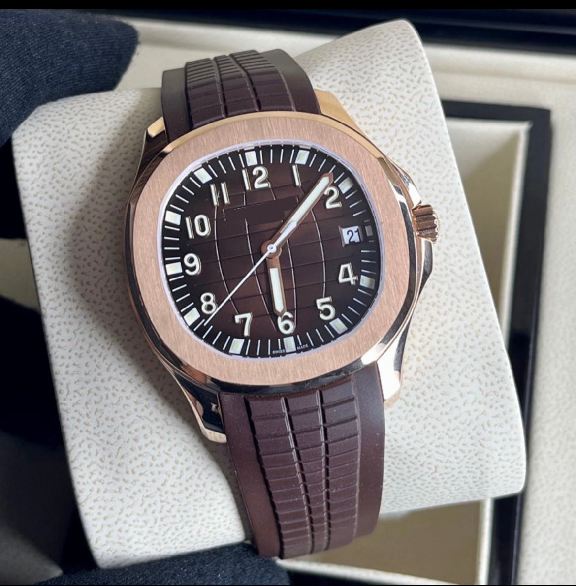 Pate Philippe Aquanaut Brown with Gold AAA+